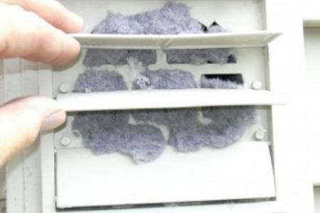 clogged dryer vent